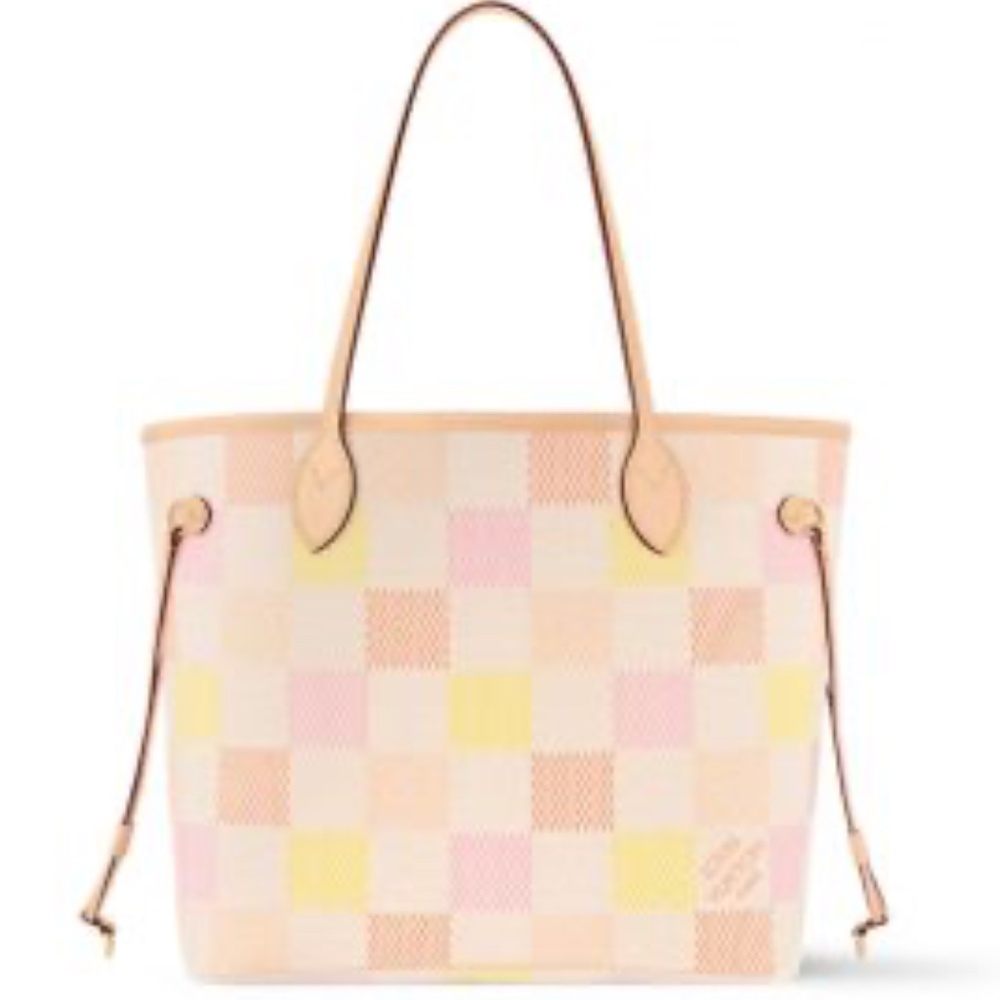 Louis Vuitton Neverfull MM Gaint Damier Canvas Bag Limited Edition ! New!